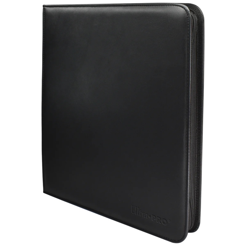 Ultra Pro 12 Pocket Zippered PRO-Binder Black