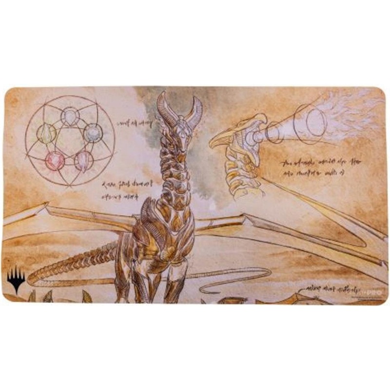Ultra Pro Magic Brothers War Schematic Ramos Dragon Engine Playmat