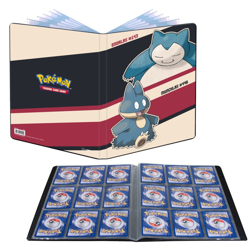 Ultra Pro Pokemon TCG 9-Pocket Portfolio Snorlax & Munchlax