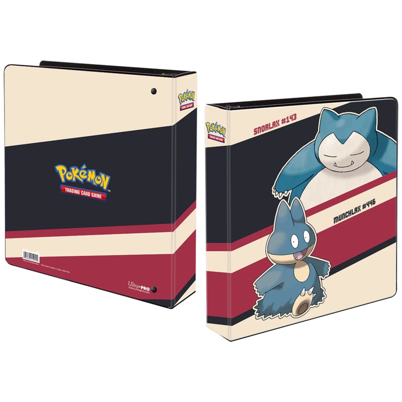 Ultra Pro Pokemon TCG Snorlax & Munchlax 2" Album