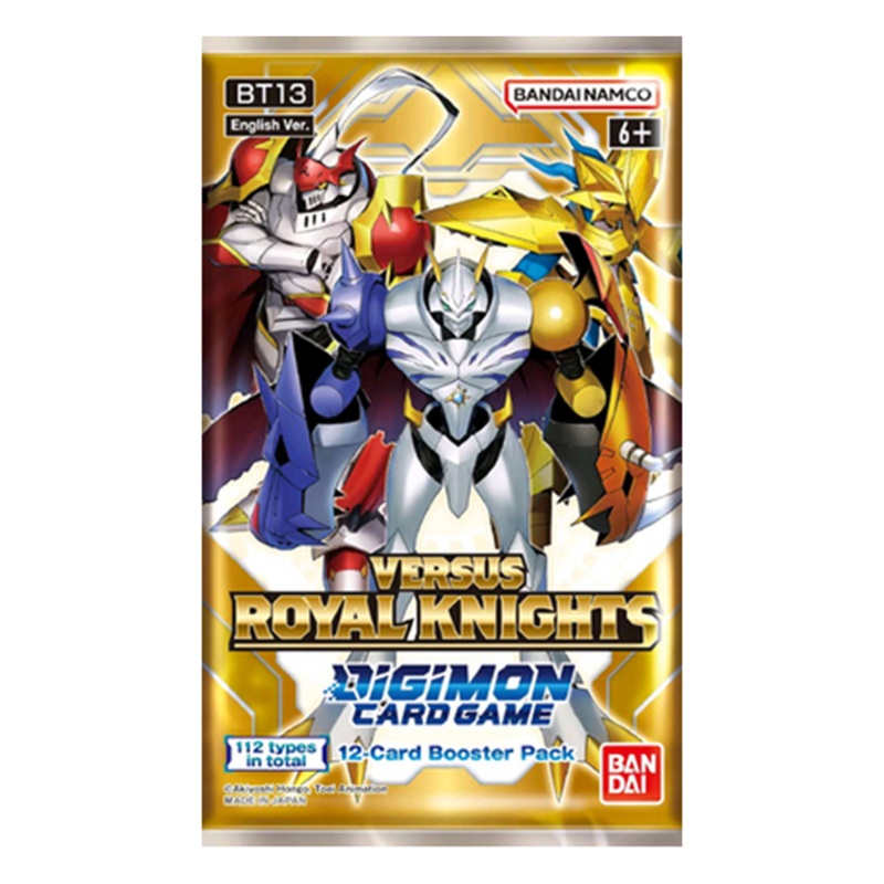 Digimon Card Game Versus Royal Knights BT13 Booster Pack (12 cards)