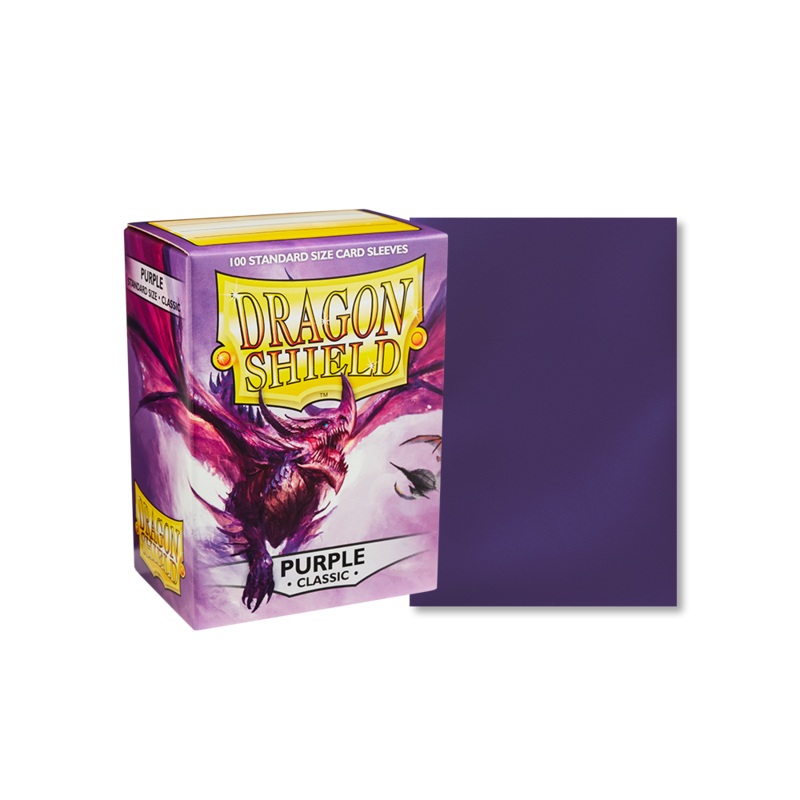 Dragon Shield Classic Standard Size Sleeves Purple (100pcs)