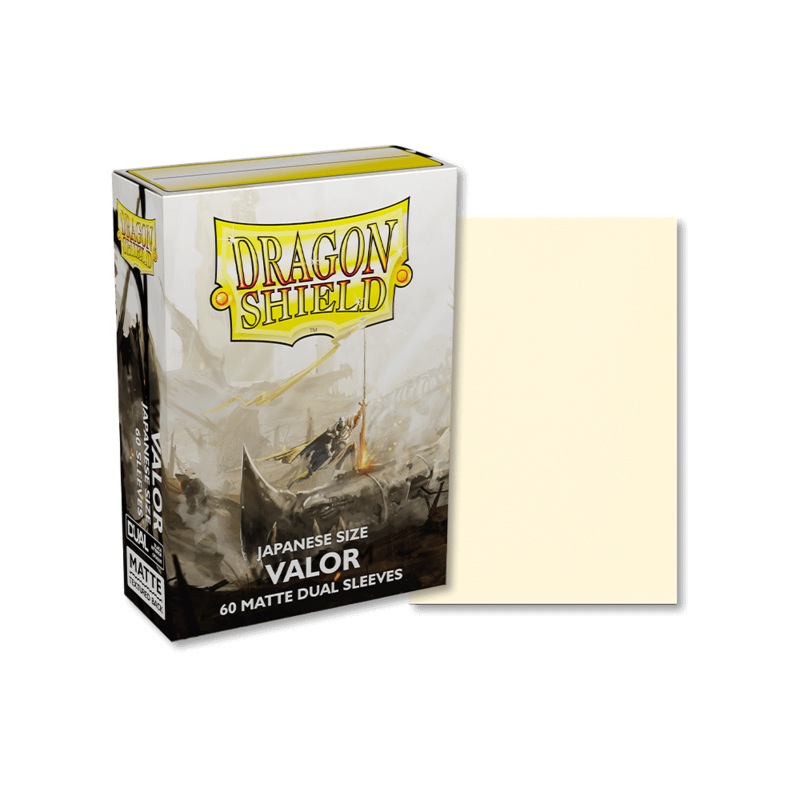 Dragon Shield: Japanese Size Matte Dual Sleeves - Valor (60pcs)