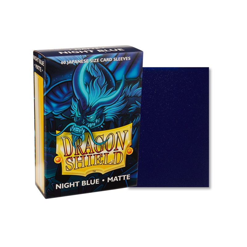 Dragon Shield: Japanese Size Matte Sleeves - Midnight Blue (60pcs)