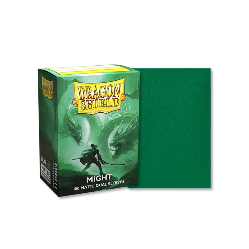 Dragon Shield: Standard Size Matte Dual Sleeves - Might (100pcs)