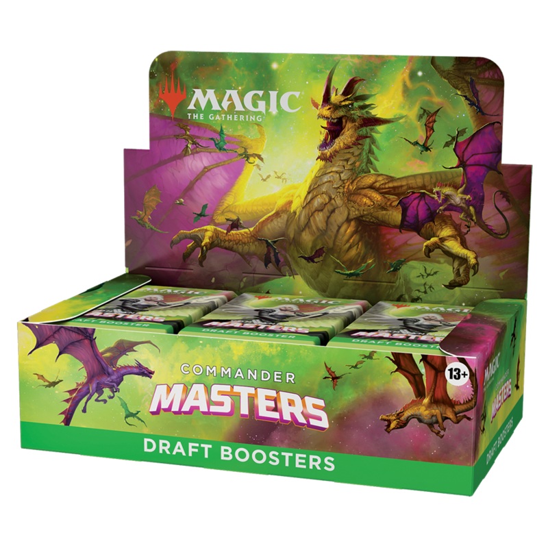 MTG Commander Masters Draft Booster Box (24 Packs)