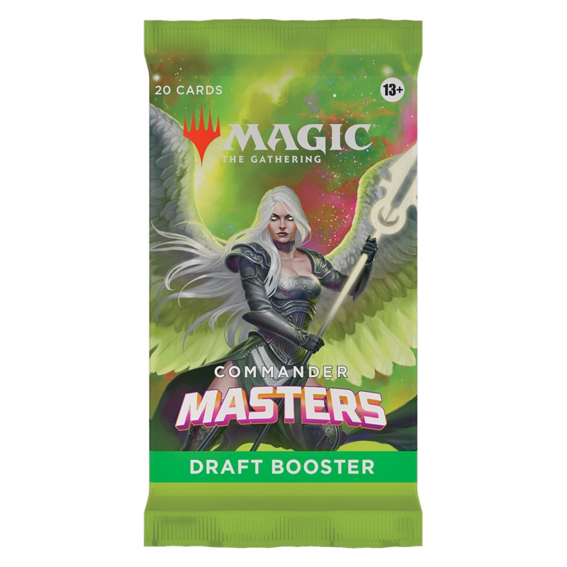 MTG Commander Masters Draft Booster Pack (20 cards)