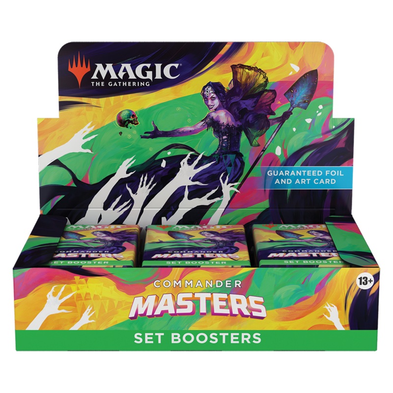 MTG Commander Masters Set Booster Box (24 Packs)