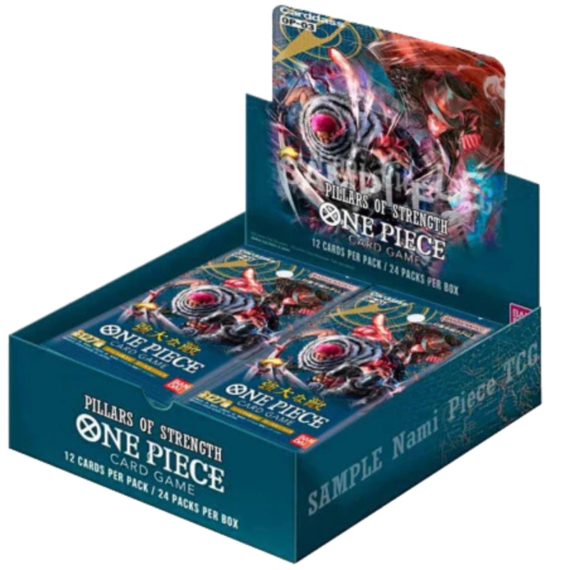 One Piece Card Game: Pillars Of Strength - Booster Box (24 packs) OP03