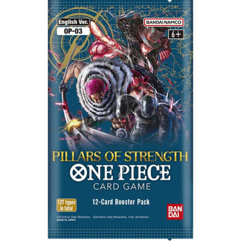 One Piece Card Game: Pillars Of Strength - Booster Pack (12 cards) OP03