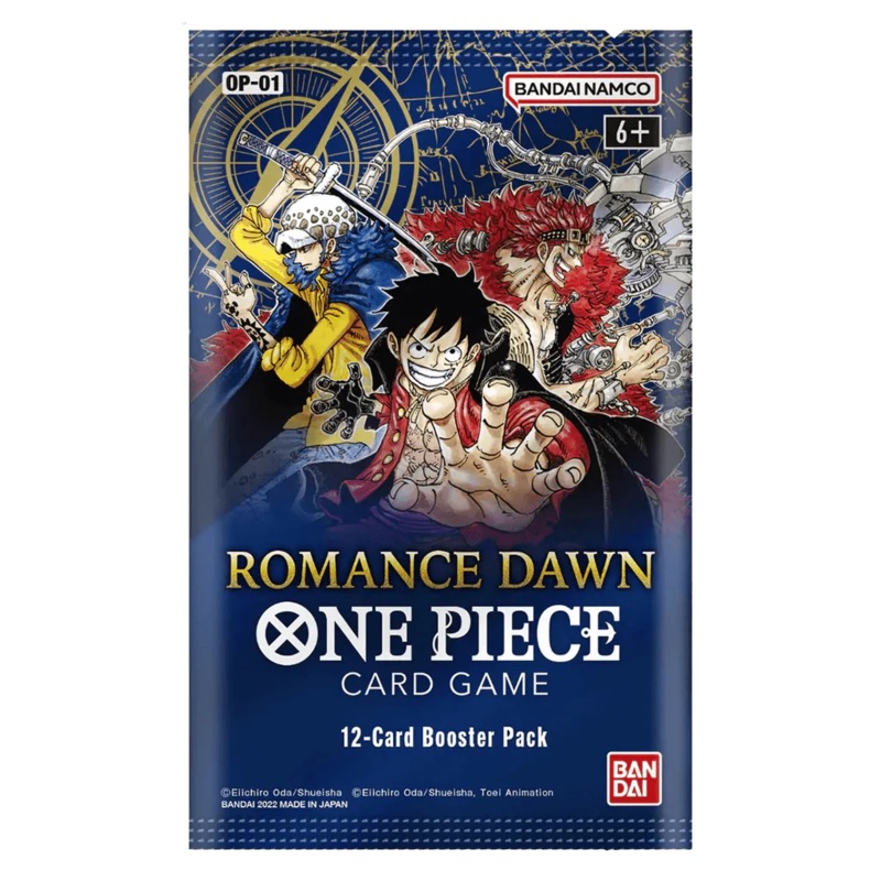 One Piece Card Game: Romance Dawn - Booster Pack OP01 (12 cards)