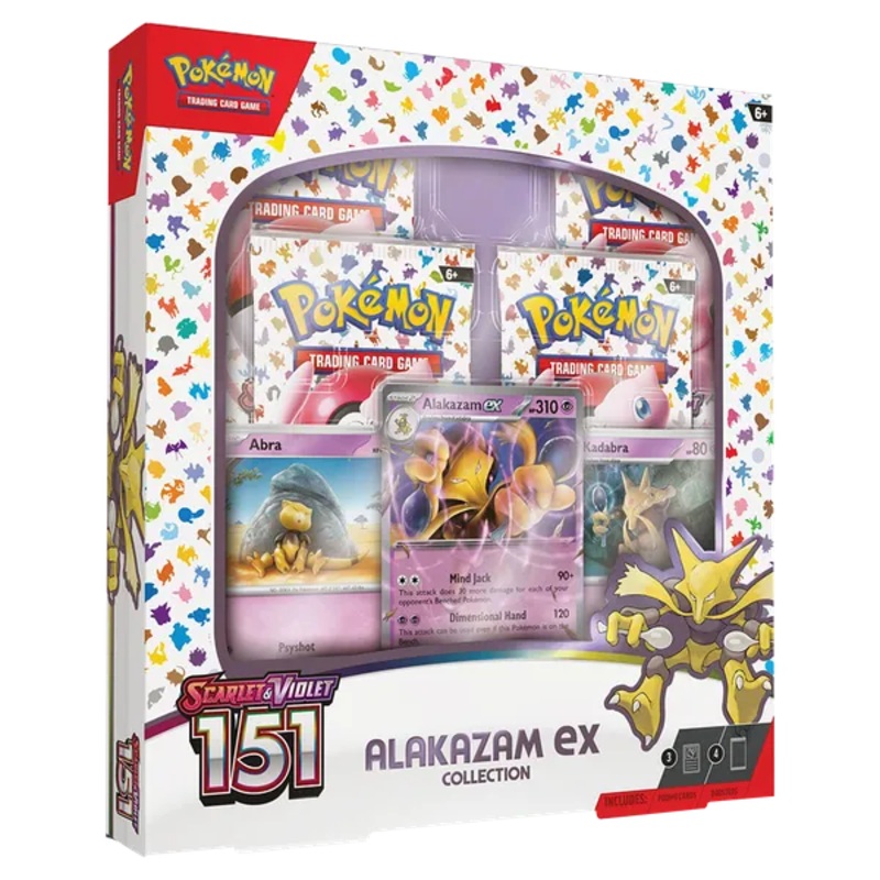 Pokemon TCG 151 Alakazam ex Collection