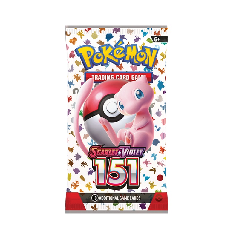 Pokemon TCG 151 Booster Pack (10 cards)