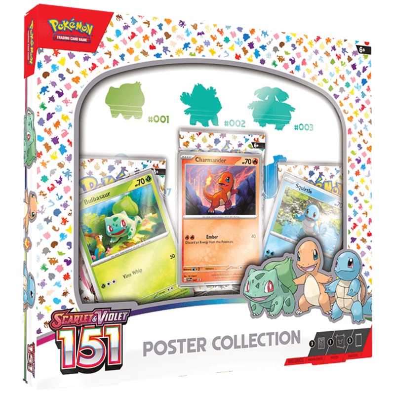 Pokemon TCG 151 Poster Collection