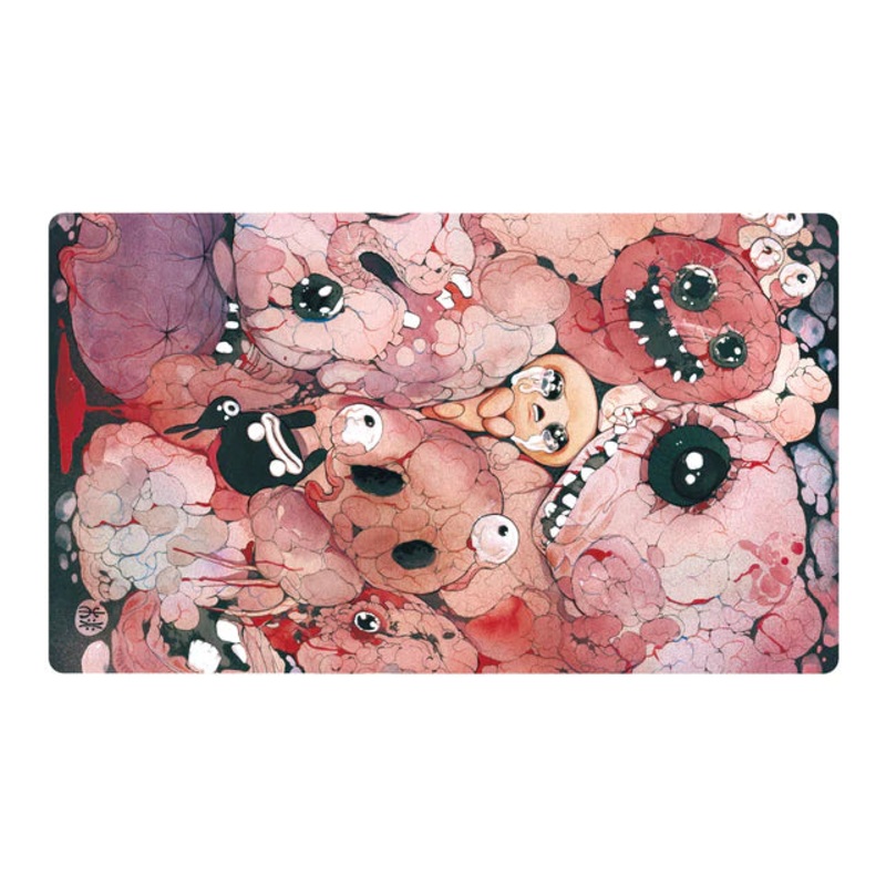 The Binding Of Isaac: Peach Momoko 2 player Playmat