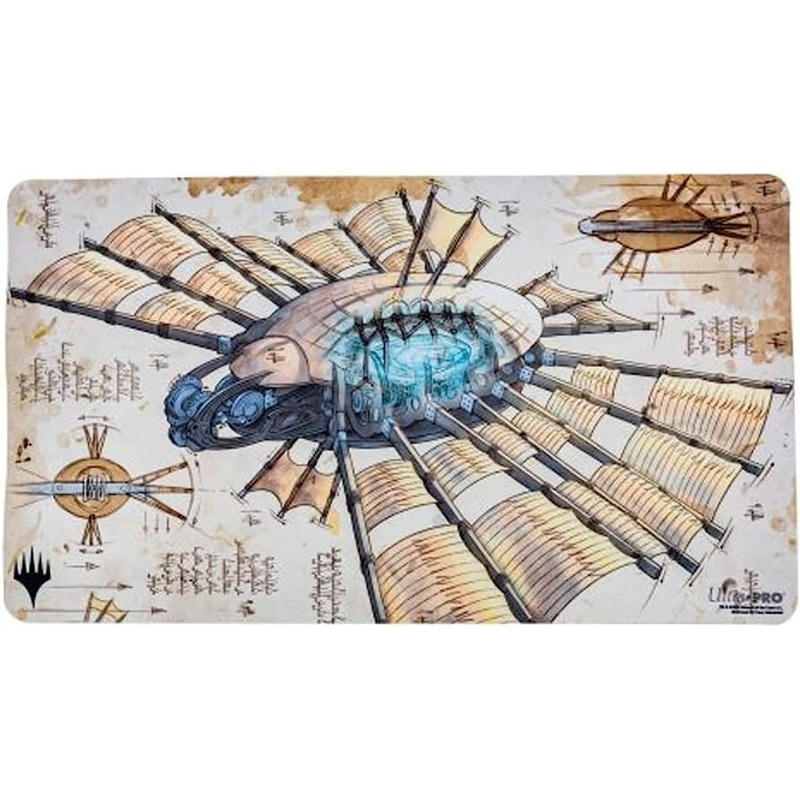Ultra Pro Magic Brothers War Schematic Ornithopter Playmat