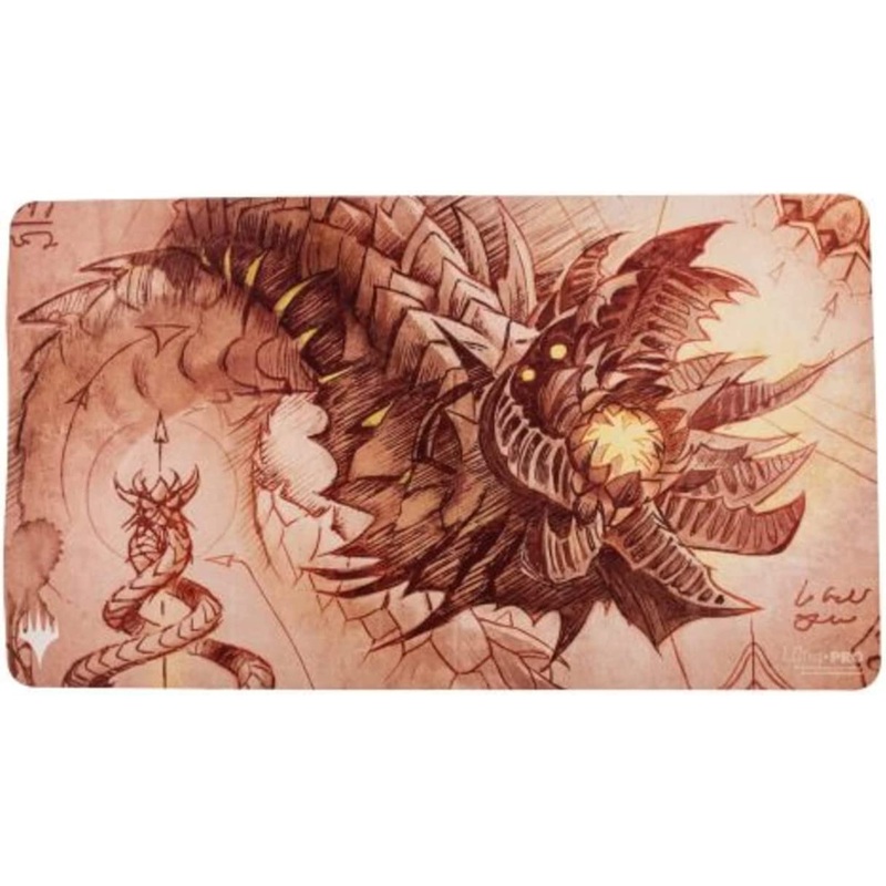 Ultra Pro Magic Brothers War Schematic Wurmcoil Engine Playmat