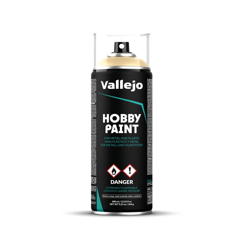 Vallejo Hobby Paint Spray Can - Bonewhite