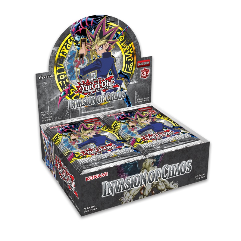 Yu-Gi-Oh! 25th Anniversary Invasion of Chaos Booster Box (24 Packs)