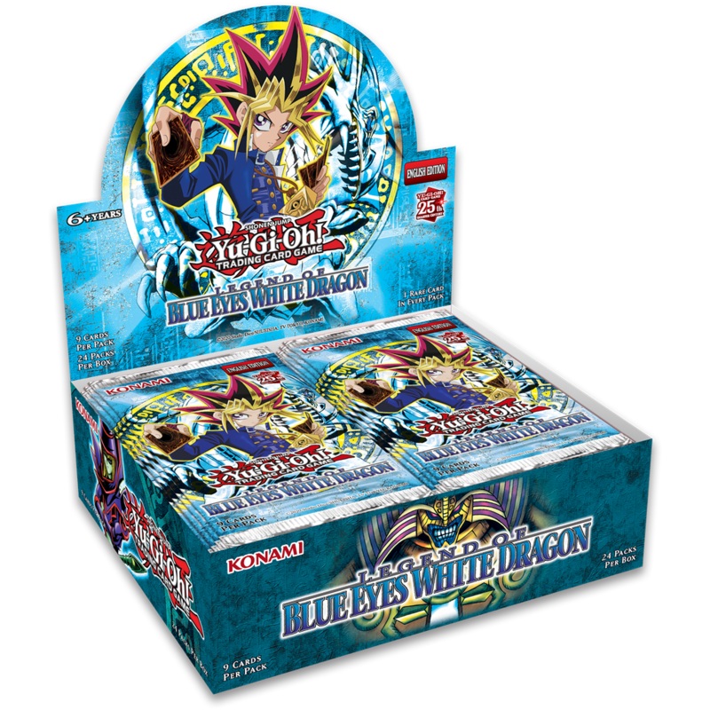 Yu-Gi-Oh! 25th Anniversary Legend Of Blue-Eyes White Dragon Booster Box (24 Packs)