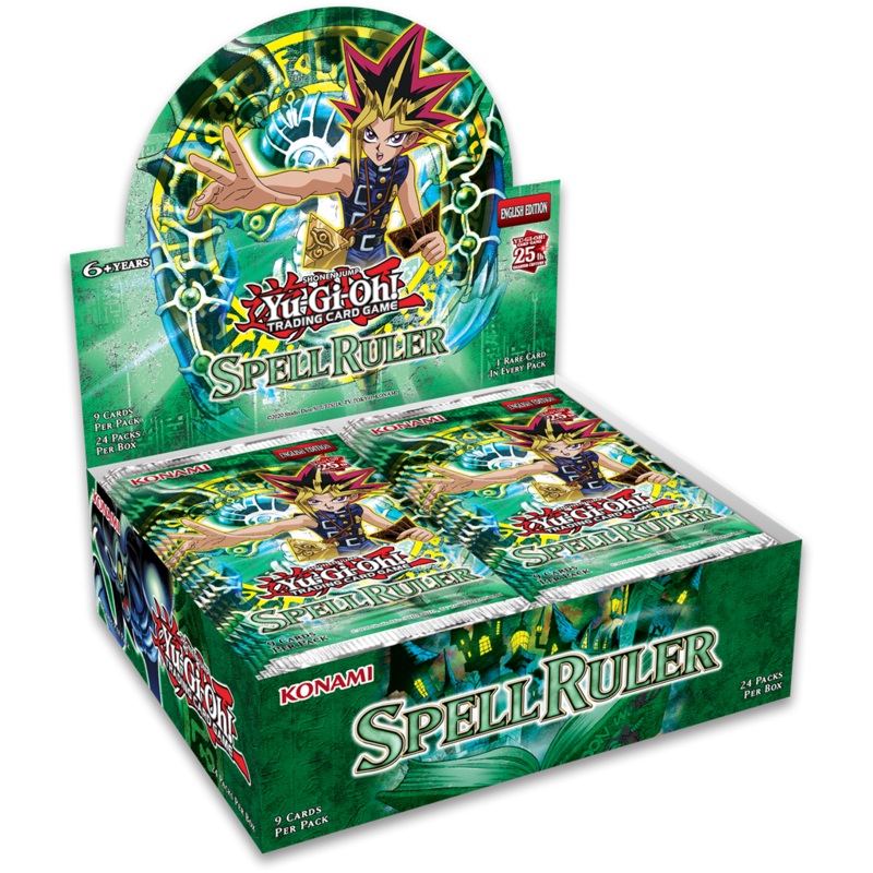 Yu-Gi-Oh! 25th Anniversary Spell Ruler Booster Box (24 Packs)