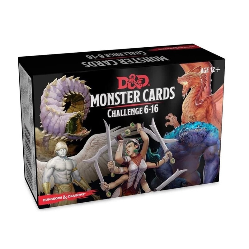 D&D: Monster Cards - Challange 6-16