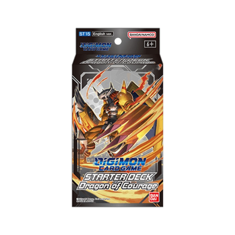 Digimon Starter Deck Dragon of Courage ST15
