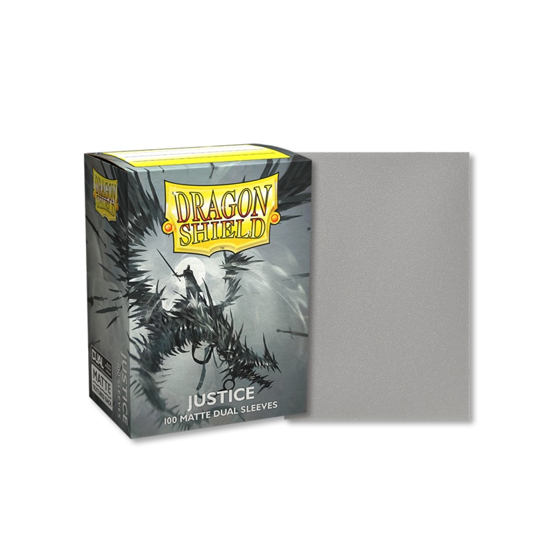 Dragon Shield: Standard Size Matte Dual Sleeves - Justice (100pcs)