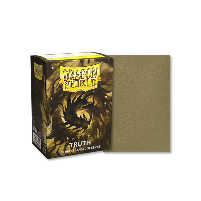 Dragon Shield: Standard Size Matte Dual Sleeves - Truth (100pcs)