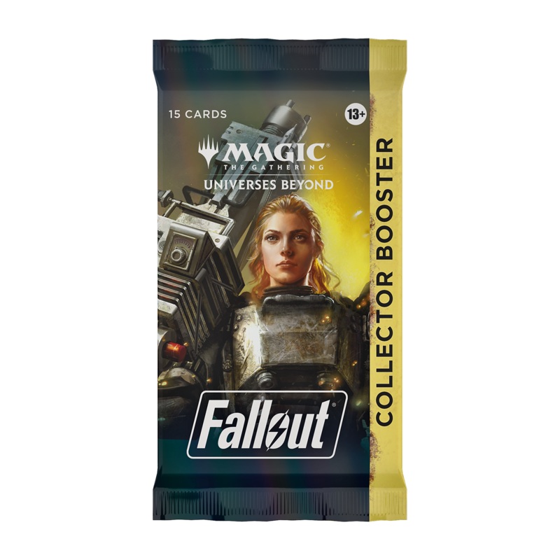 MTG Universes Beyond Fallout Collector Booster Pack (15 Cards)