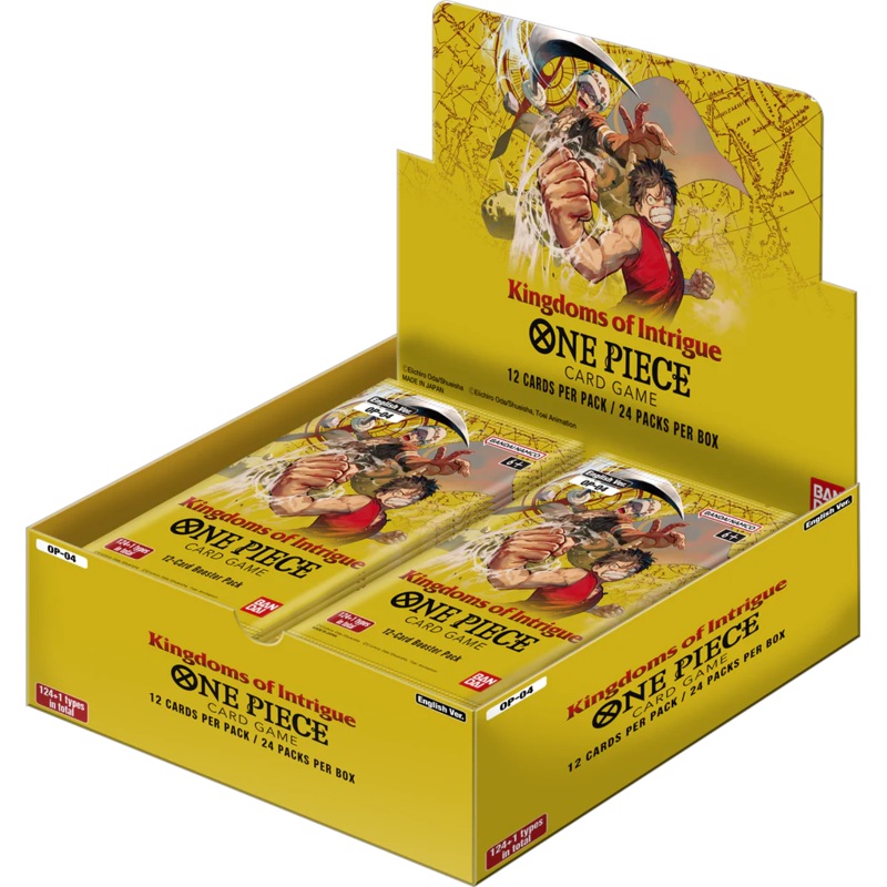 One Piece Kingdoms Of Intrigue Booster Box OP04 (24 packs)