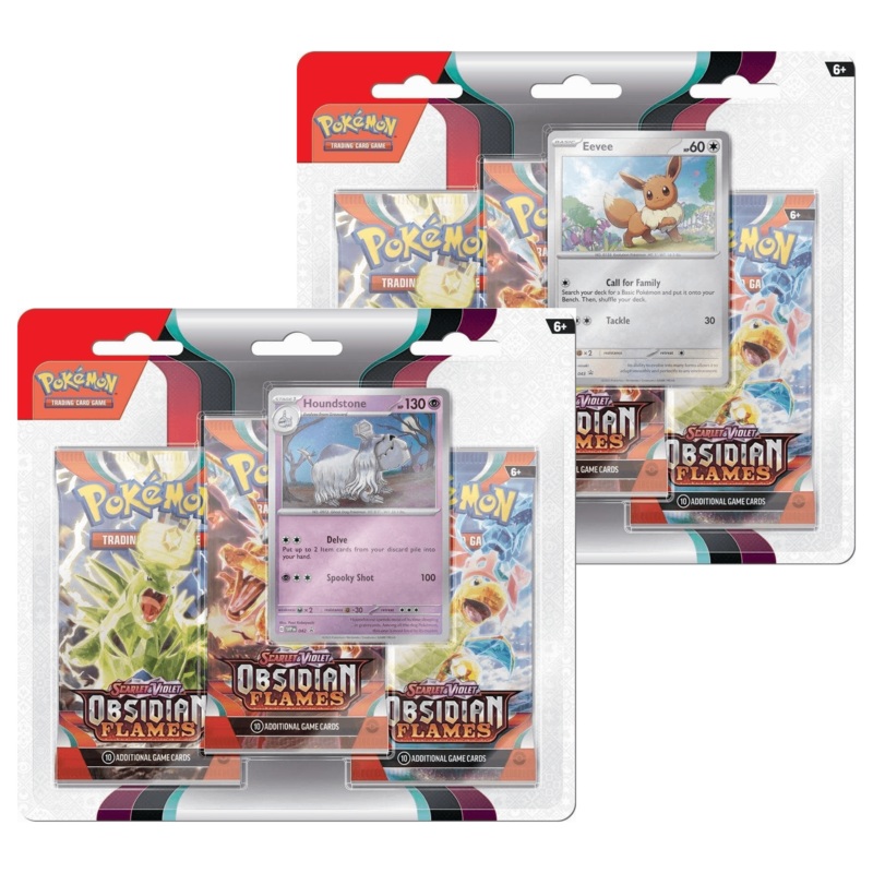Pokemon TCG Obsidian Flames (OBF) 3-Pack Blister