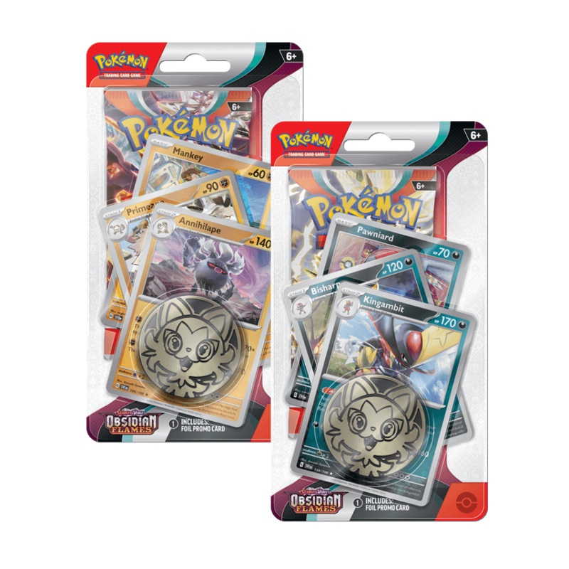 Pokemon TCG Obsidian Flames (OBF) Premium Checklane Blister
