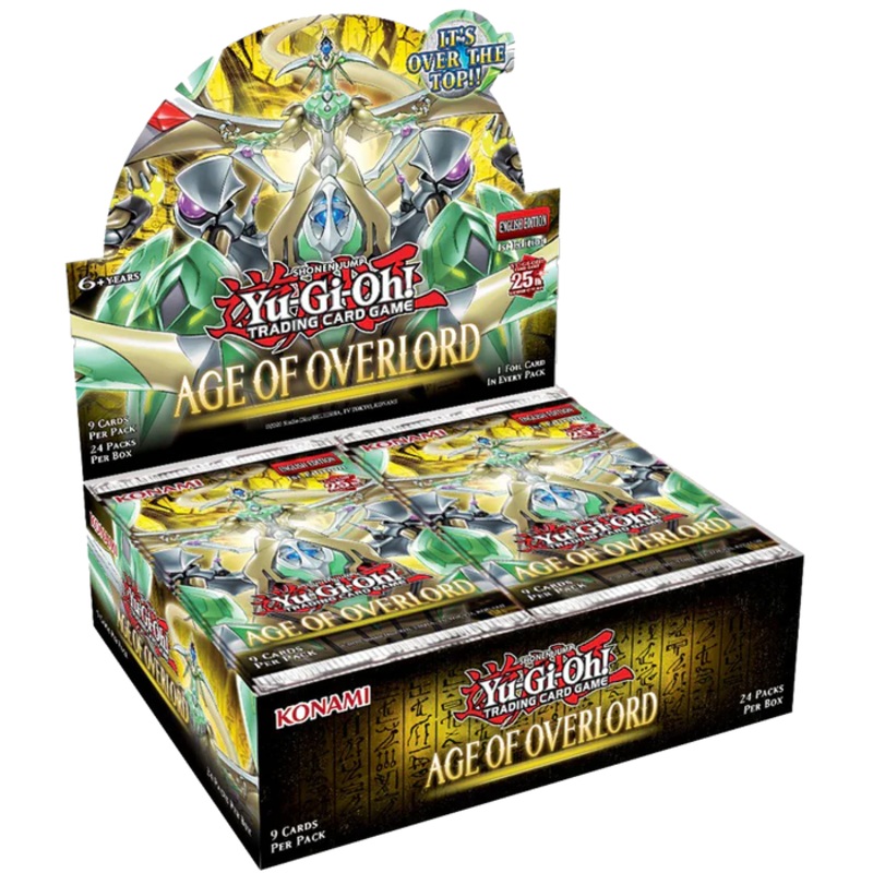 Yu-Gi-Oh! Age of Overlord Booster Box (24 packs)