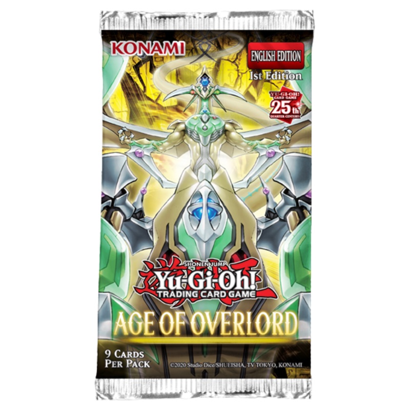 Yu-Gi-Oh! Age of Overlord Booster Pack (9 cards)