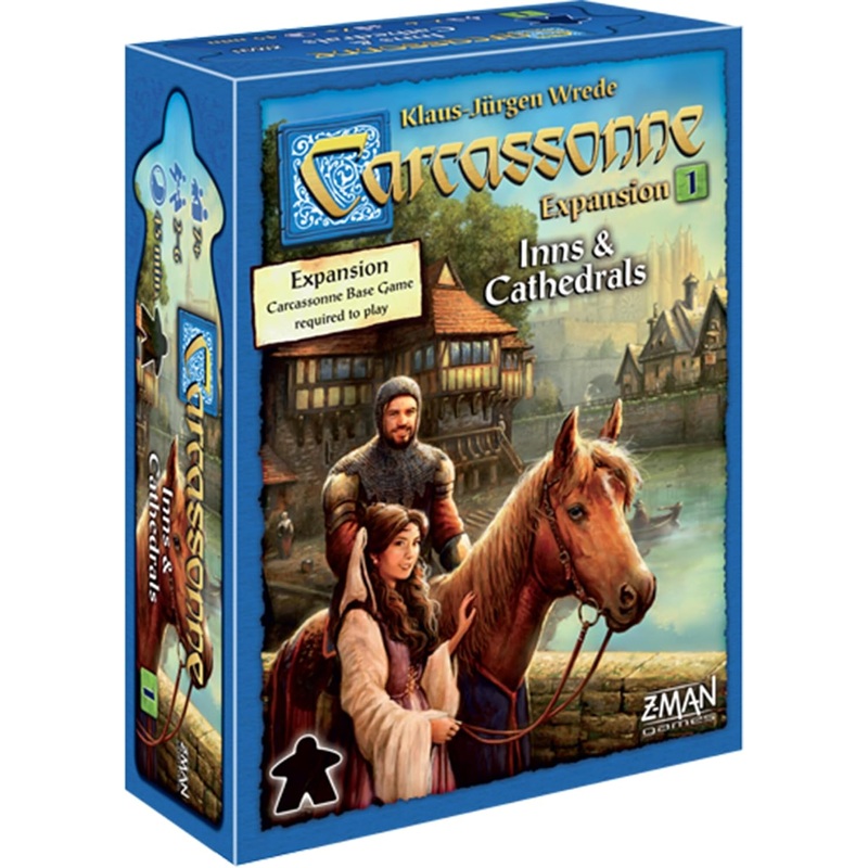 Carcassonne: Expansion 1  Inns & Cathedrals (new version)
