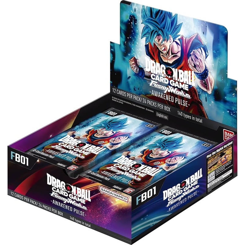 Dragon Ball Super Card Game Fusion World: Awakened Pulse - Booster Box FB01 (24 packs)