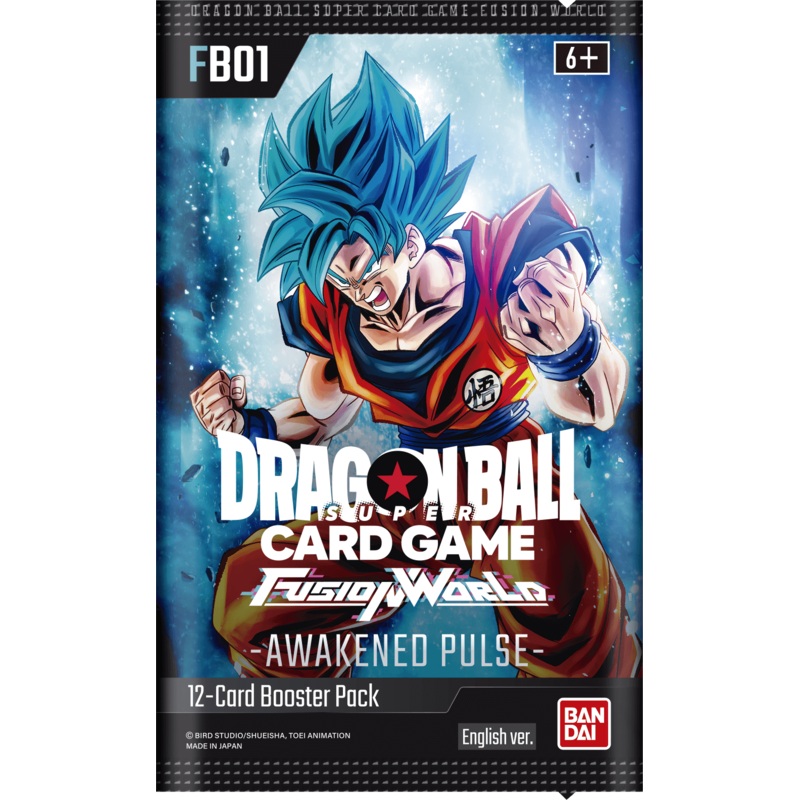 Dragon Ball Super Card Game Fusion World: Awakened Pulse - Booster Pack FB01 (12 cards)