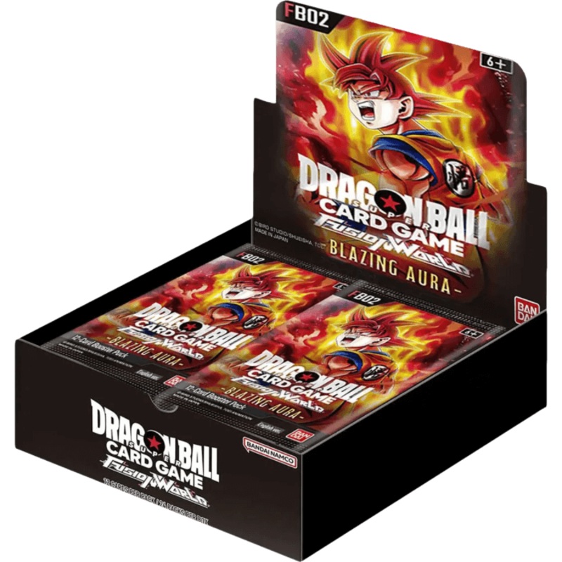 Dragon Ball Super Card Game Fusion World: Blazing Aura - Booster Box FB02 (24 packs)