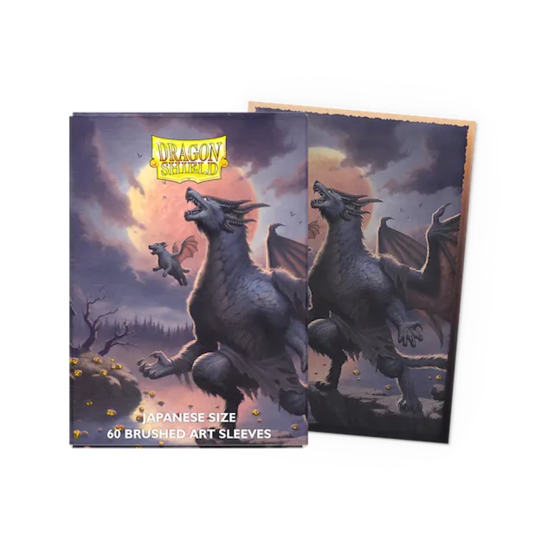 Dragon Shield: Japanese Size Brushed Art Sleeves - Halloween 2023 (60pcs)