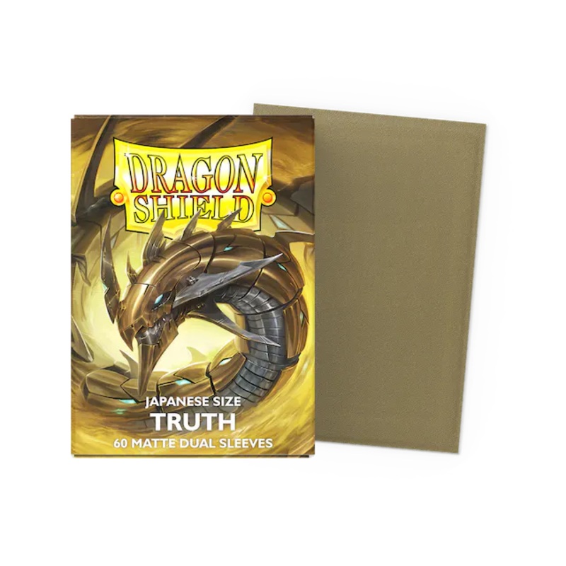 Dragon Shield: Japanese Size Matte Dual Sleeves - Truth (60pcs)
