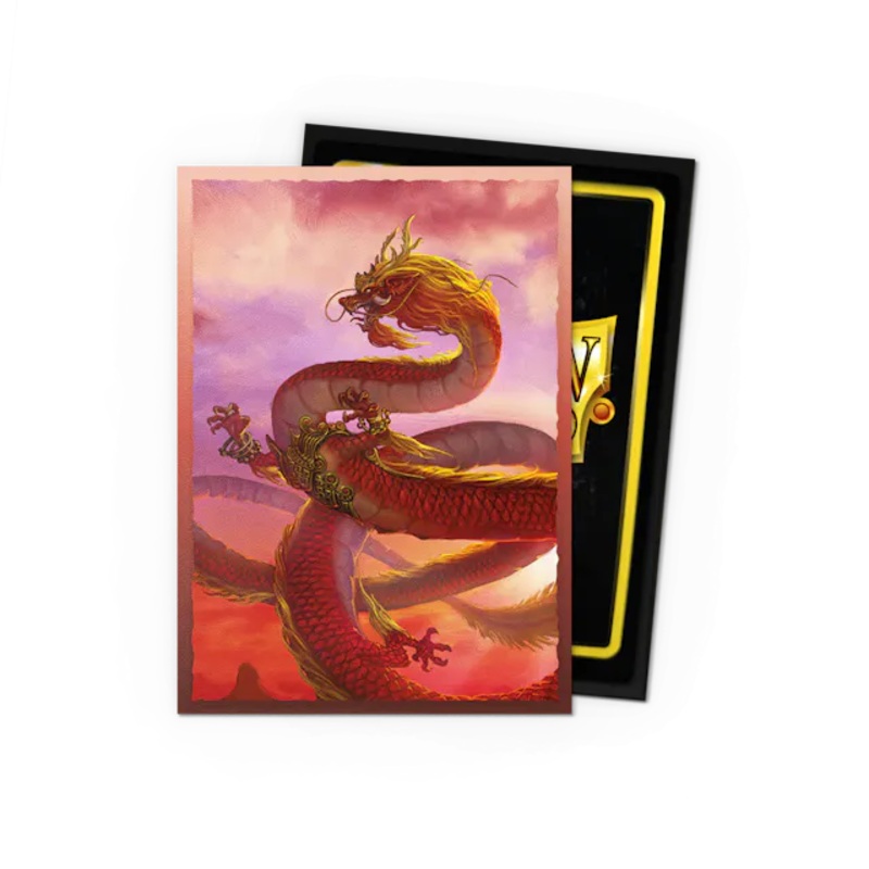 Dragon Shield: Standard Size Matte Dual Art Sleeves - Wood Dragon 2024 (100pcs)