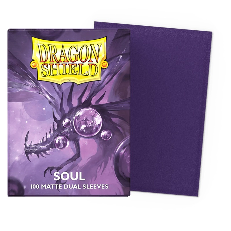 Dragon Shield: Standard Size Matte Dual Sleeves - Soul (100pcs)