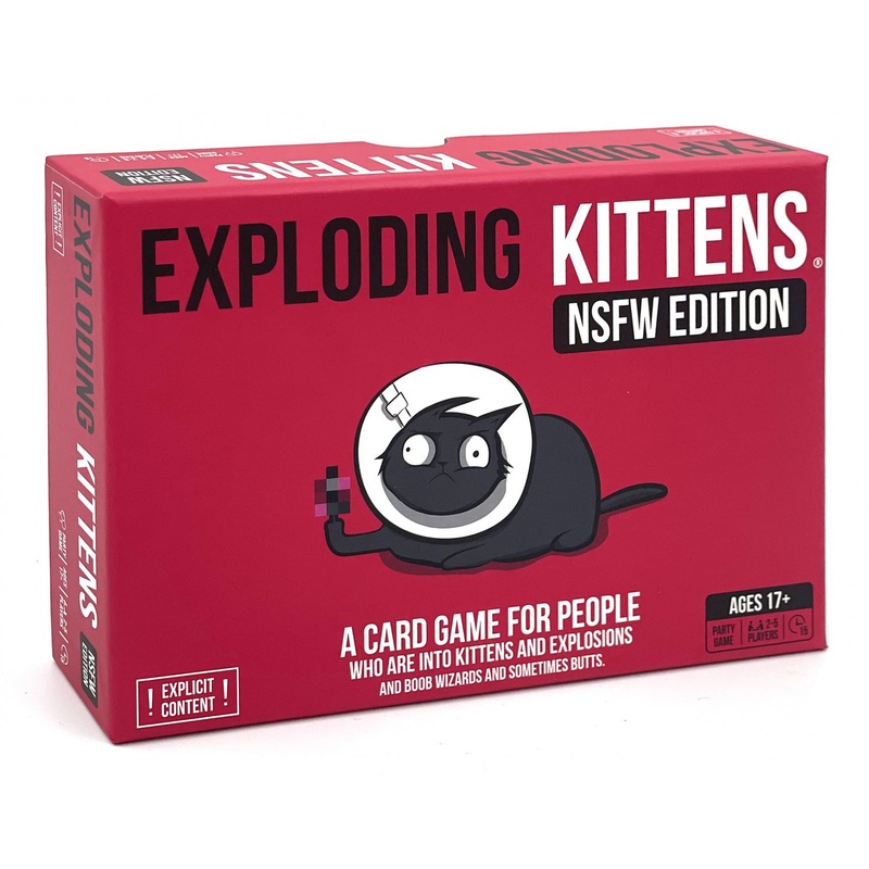 Exploding Kittens NSFW Pink edition