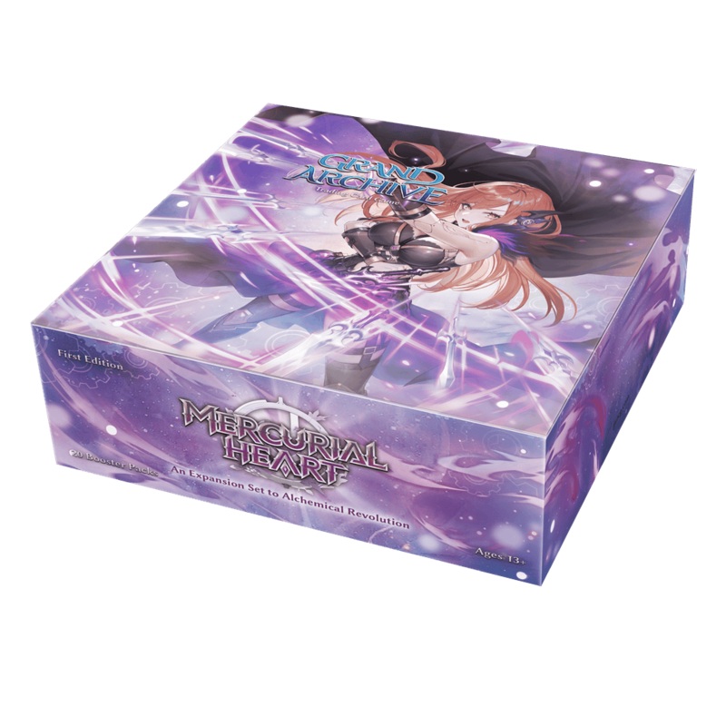 Grand Archive: Mercurial Heart - 1st Edition Booster Box (20 packs)