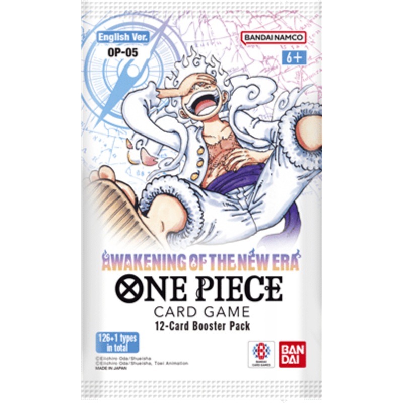One Piece Card Game: Awakening of the New Era - Booster Pack (12 cards) OP05