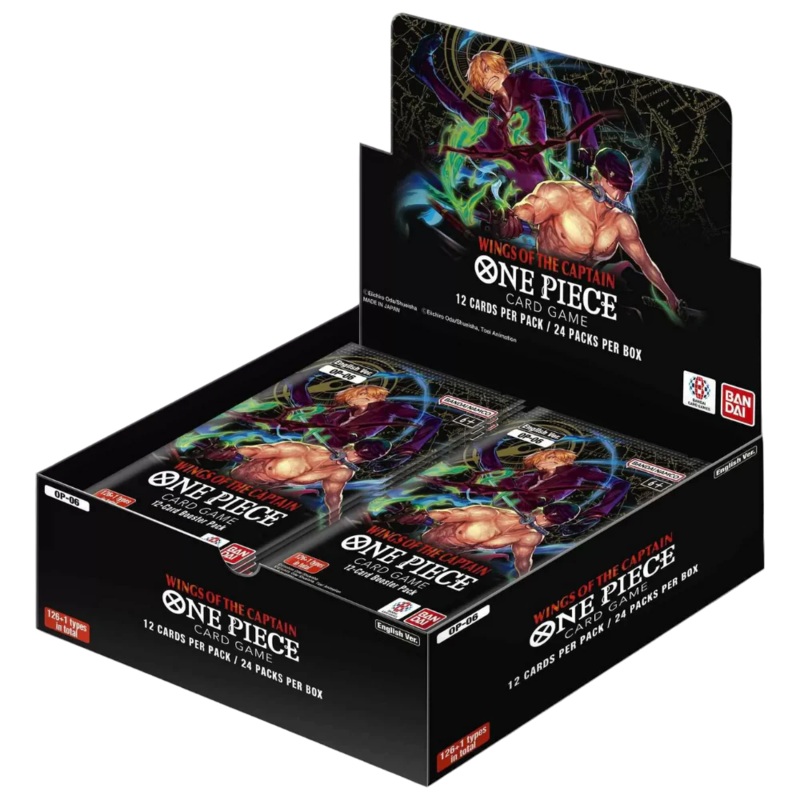 One Piece Card Game: Wings Of The Captain - Booster Box OP06 (24 packs)