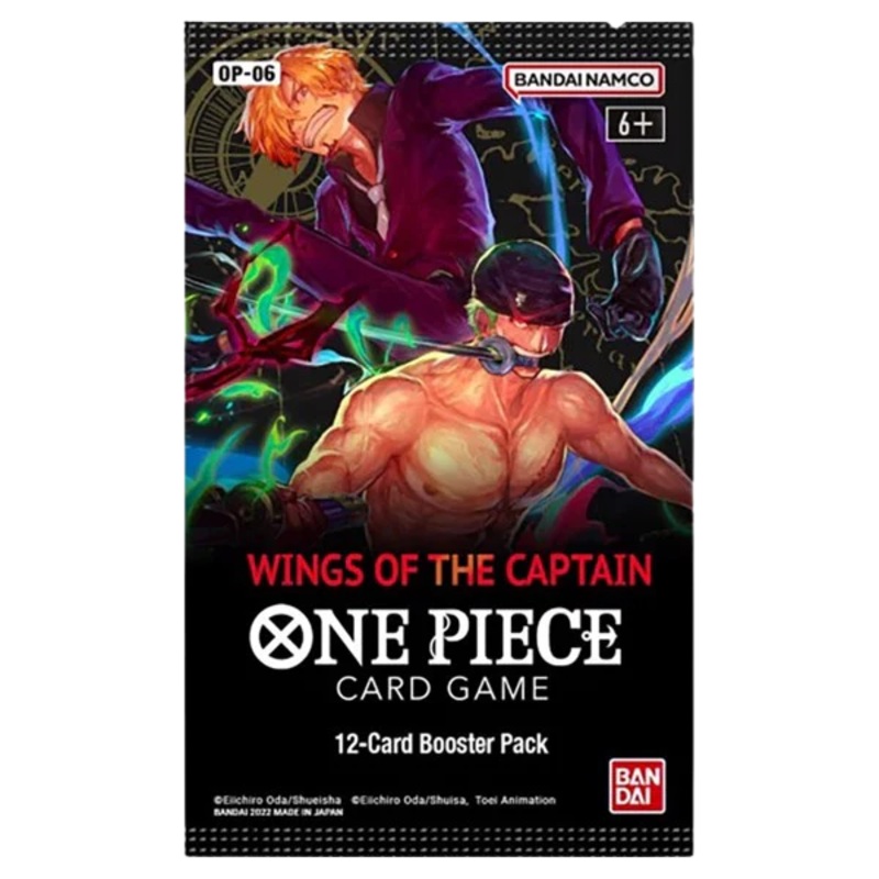One Piece Card Game: Wings Of The Captain - Booster Pack OP06 (12 cards)