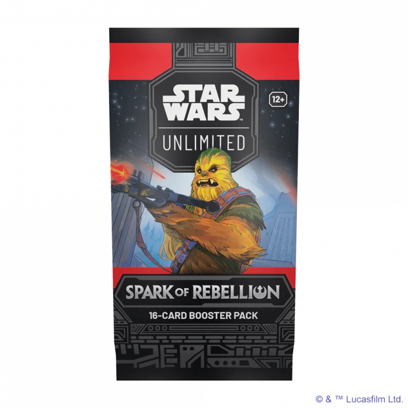 Star Wars: Unlimited - Spark of Rebellion Booster Pack (16 cards)