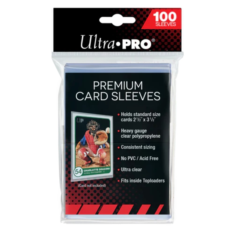 Ultra Pro 2.5" x 3.5" Premium Card Sleeves (100ct)